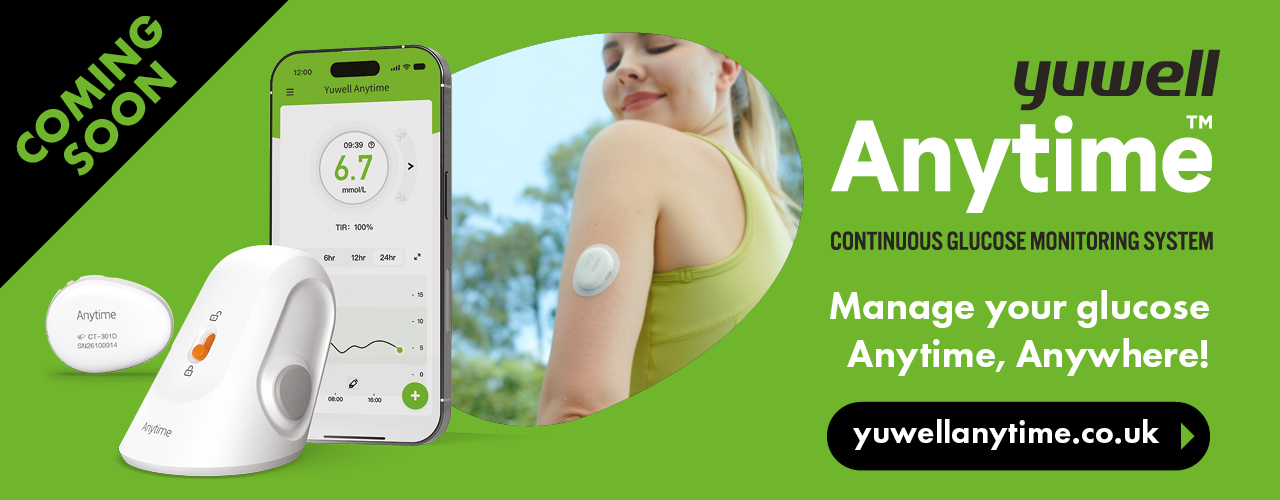 Yuwell Anytime Continuous Glucose Monitoring Device